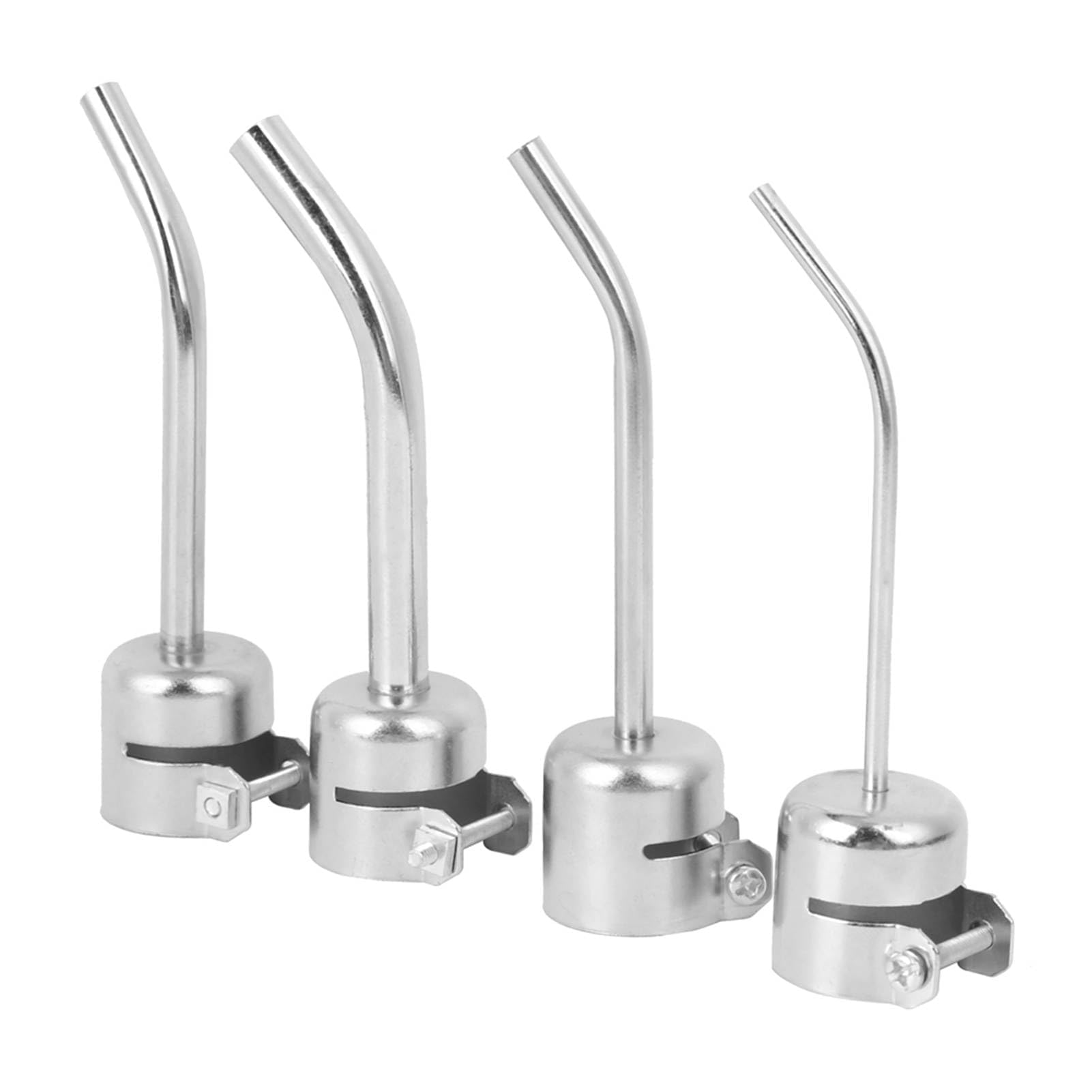 Walfront Buse de Pistolet à Air Chaud Coudée Etendue en Alliage d'Aluminium Universelle pour 850 850A 852 852D 852D + 950 Pistolet à Chaleur