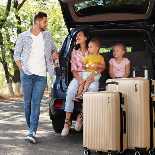 Valise en ABS compatible compagnies aériennes avec serrure TSA LUGG - 7