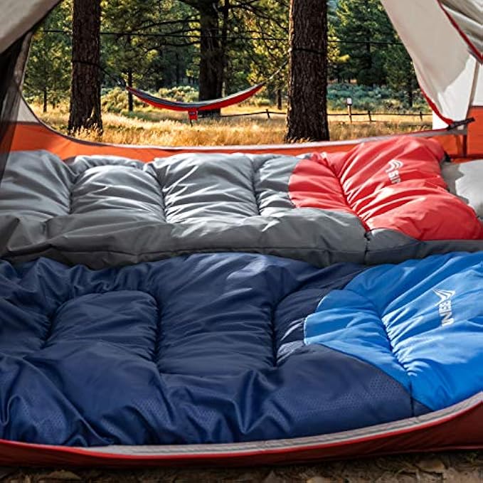BISINNA Sleeping Bag with Pillow 4 Season Backpacking Sleeping Bag