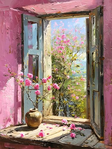 ARTOWN Dipingi con i Numeri per Adulti Bambini, Dipingi con i Numeri Adulti,Decora la casa Regalo,Painting by Numbers Hobby Creativi - Quadri fai da te 40x50cm senza Cornice