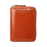 (ミラグロ)Milagro タンポナート レザー ボックスコインケース (財布 メンズ 小銭入れ 大容量 ブランド 本革 革 クリスマス 父の日 春財布) cas530 (オレンジ)