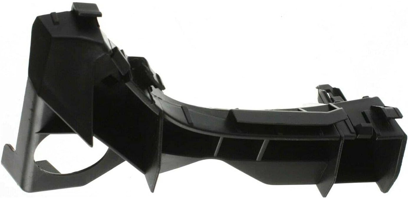 DAT AUTO PARTS Front Left Bumper Support Fits 2003-2008 Toyota Corolla | Driver Side, Bracket, Sedan, Black Textured Plastic, Replaces TO1066142, 5211602060, 5211602061