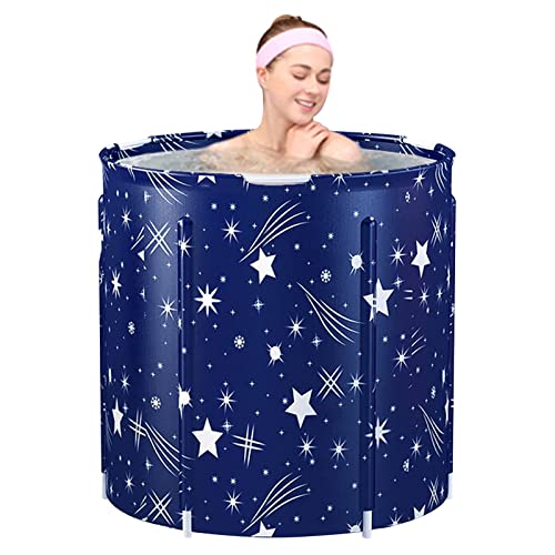 Small Space Portable Bathtub, Foldable Soaking Bathing Tub For Adults, Japanese Soaking Standing Bath Tub For Shower Stall, Separate Family Bathroom Spa Tub, Ideal For Hot Bath Ice Bath #TOP5