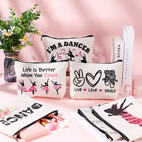 Gerrii 6 Pack Dance Makeup Bag