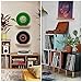 NIUBEST Vinyl Record Wall Mount,2 Pack-Vinyl Record Shelves Record Album Display Holder for LP, CD, Book Art Storage Vintage Home Decor(Wood Color)