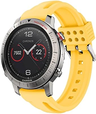 Senter Soft Silicone Sport Bands for Garmin Fenix Chronos Smart Watch