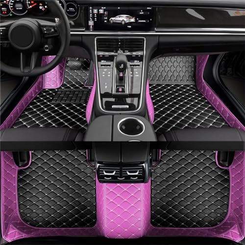 Tapis de sol de voiture A6 4G2 2011 2015 2017 avec coussinet de pied et tapis antidérapant durable