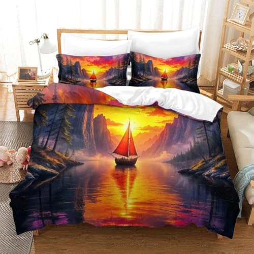 Linge de lit double microfibre douce parure 200x200 pour enfants - 2