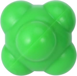 Healifty Agility Training Agility Reaction Paper Straws Holiday Reaction Sports Tooth Holder Dispenser Traning for Baseball Traning Accessories Bouncing Green