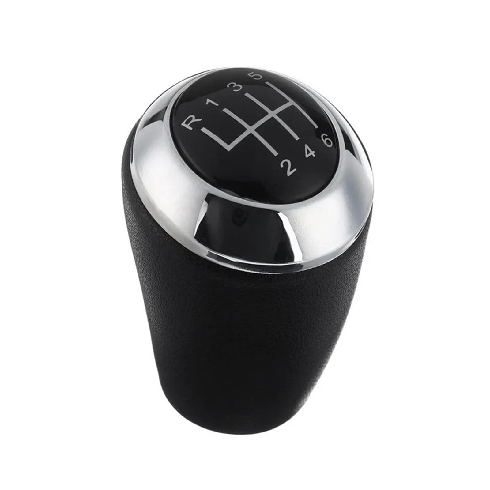 Jxewmtmc 6-Speed For Mazda 3 5 6 Cx-7 Mx-5 Gear Shift Knob Mt Leather Coche Gearshift Shifter Lever Stick Pen Arm Gear Stick Shift Cover(6-Speed)