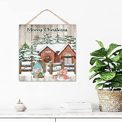 Décoration pour fenêtre panneau en bois de Noël à offrir à vos proches