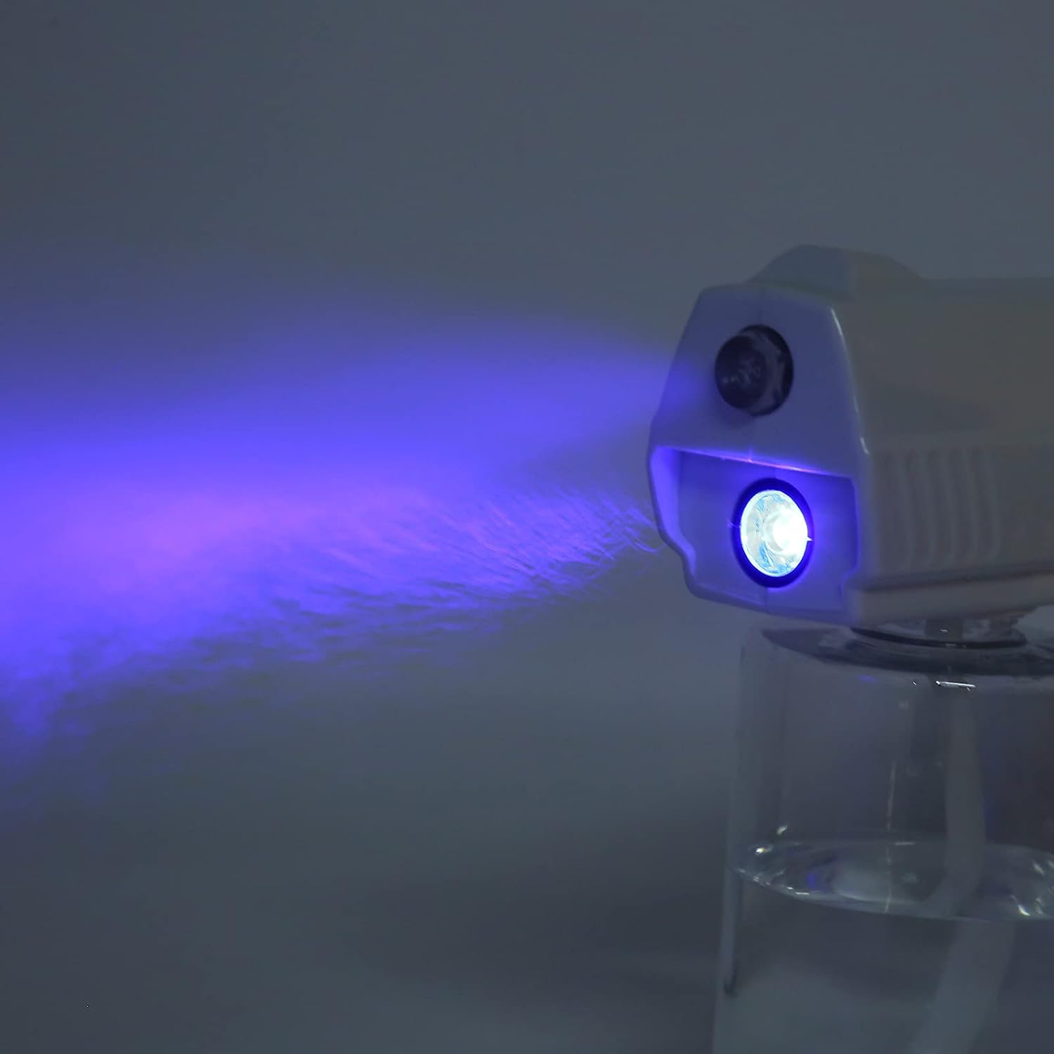 Light Nano Steam Gun Ultra Fine Aerosol Water Mist Trigger Sprayer Electric Sprayer Machine Moisturizing Hair Care Nano Atomizer Sprayer Fogger Machine for Home, Room, Office, School, Car