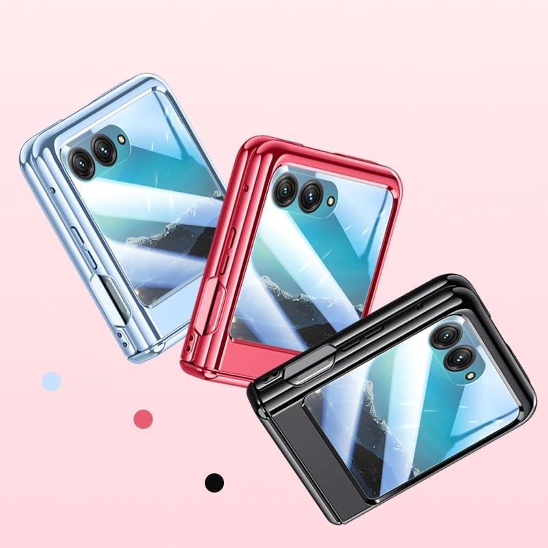ELEHOLD For Motorola Razr 40 Case, Ultra Slim Thin Durable Matte Hard PC Shockproof Protective Phone Case Cover For Motorola Razr 40,White - View #6