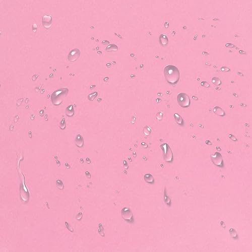 Miniatura 2 de SUPERO Mantel de elastano impermeable para mesa de 6 pies, universal, elástico, para fiestas, banquetes, bodas y eventos, color rosa