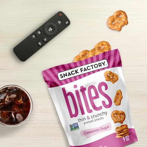 Image of Snack Factory Cinnamon Sugar Pretzels, 9 Oz Bag
