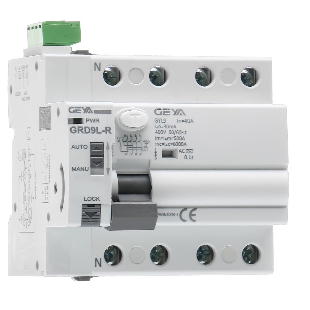 40A Type A, 6Ka 2P 30ma Super Immunized SI Auto Rearmable Differential Switch Superimmunized Automatic Rearme Class A DIN Rail - View #8
