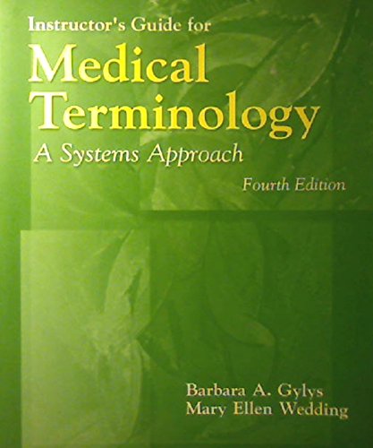Medical Terminology: A Systems Approach (Instru... 0803603975 Book Cover