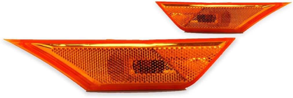 For Honda Civic Reflector Side Marker Light Assembly 2016-2021 Pair Driver and Passenger Side | LED | Sedan/Coupe | DOT Certified | HO2550127 + HO2551127 | 33850-TBA-A02 + 33800-TBA-A02
