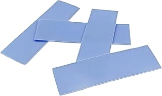 4枚セット サーマルシート M.2 SSD冷却に最適 W22xD77xH1mm 両面粘着ブルー ハサミで切れる 保護フィルム付C2TH702201x4