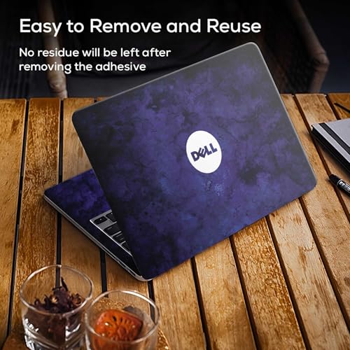 Image of Pattern D78 Full Body Vinyl Laptop Skin /Sticker /Cover Upto 15.6 Inches Laptops Laminated-Removable-HD Quality Compatible for -Dell (15x10 Inches)