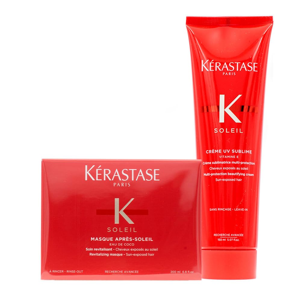 Kerastase Soleil Masque Après Soleil 200ml Crème UV Sublime 150ml