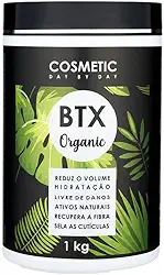Light Hair Professional BTX Orgânico Termo Redutor e Selagem Capilar - 1kg - Anti-frizz, Hidratação e Brilho
