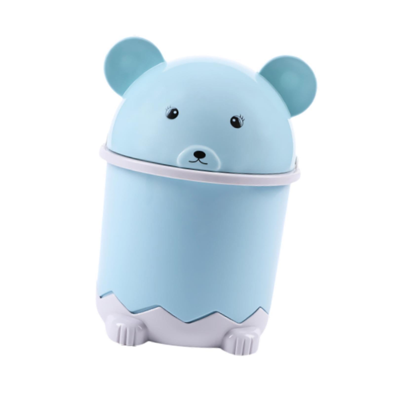 BNF®Desktop Trash Can Cute Mini Decorative Garbage Bin for Counter Dorm Bathroom|Home & Garden | Household Supplies & Cleaning | Trash Cans & Wastebaskets 2