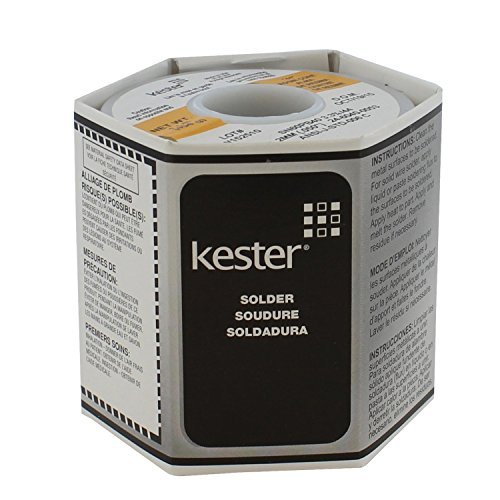 Kester Solder - 44 Rosin Core Solder,60/40,.040 Dia,1lb. Spool