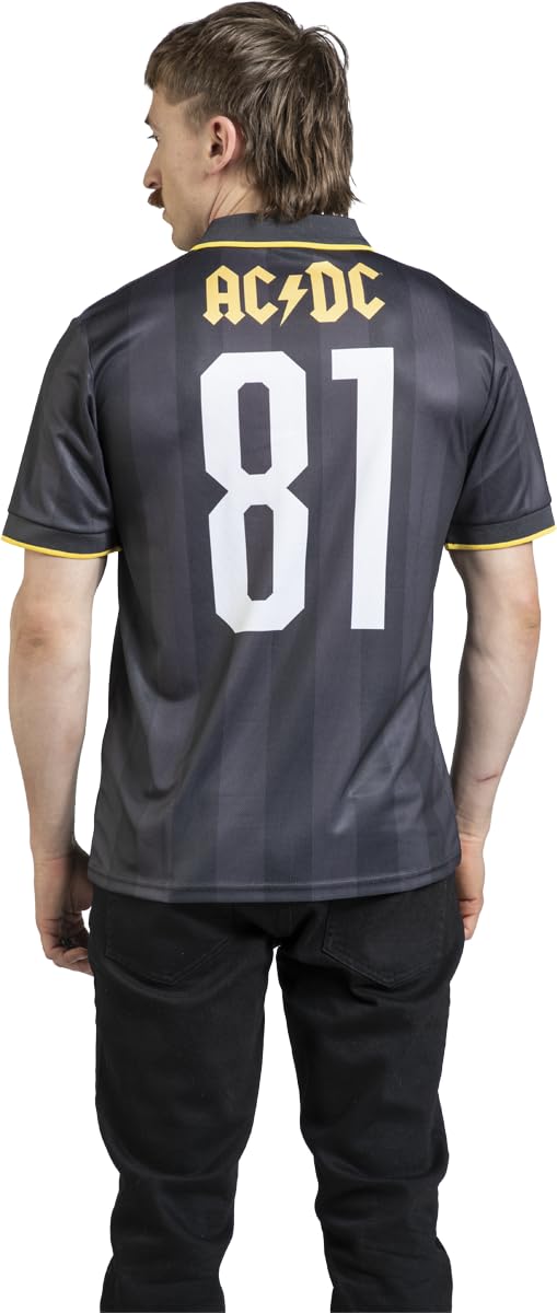 AC/DC Soccer Jersey Männer Trikot Multicolor Band-Merch, Bands, Fußball