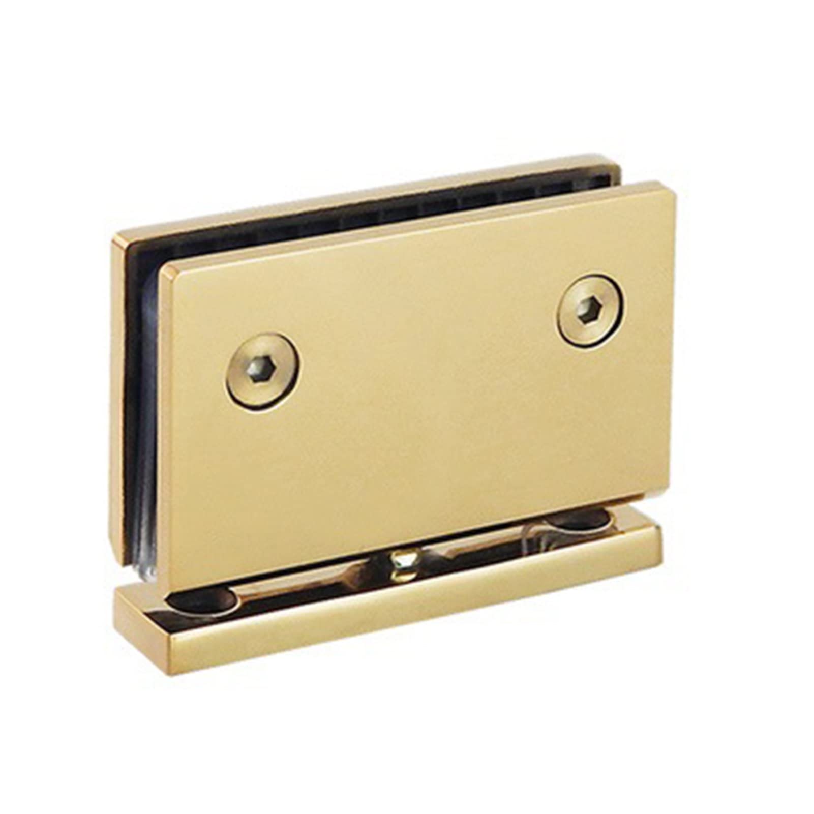 Nvsfzgiyg A Glass Door Hinge,Bathroom Clamp, Bathrooms Stainless Steel 304 Wall Mount, Shower 5Mm Thick Rotating Shaft(A)