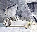 Chambre Grise Abstraite Du Futur Murale Décoration Moderne Hd Art Imprimer Affiche Photo Pour Salon Décoration Mura Maison Papier Peint 3D Chambre À Coucher Salle De Séjour Mural Murale-430Cm×300Cm