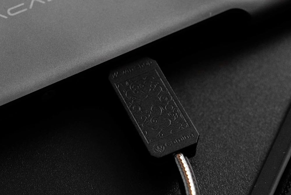 Angry miao Split Dual 8K Gaming-Kabel, AM-Edition, 1,6 m, High-Speed-Dual-Verbindung, niedrige Latenz, kompatibel mit USB-Typ-C-Geräten, langlebiges Netz, Phantomschwarz