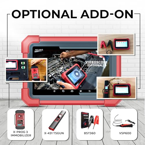 Image of LAUNCH PROFESSIONAL 919 MAX Smart OBD2 Scanner, 2024 Smart Diagnosis, Full System, ECU Coding, CANFD & DOIP, 30+ Resets, IMMO, FCA Auto Auth, Compatible with X-PROG 3, Videoscope, X431 TSGUN, BST 360.