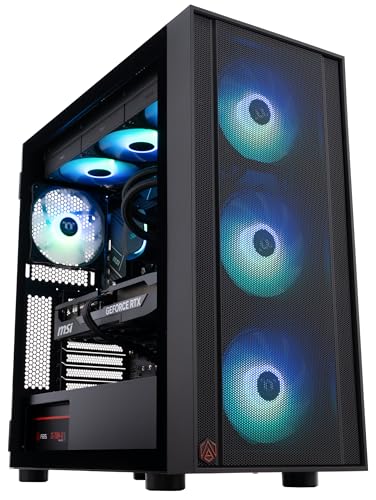 ABS Eurus Aqua Gaming PC - Windows 11 - Intel Core i9-14900KF - GeForce RTX 5070 Ti - DLSS 4 - AI-Powered Performance - 32GB DDR5 6400-2TB M.2 NVMe SSD - EA14900KF5070TI2
