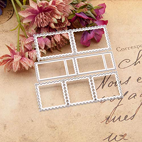 Lzbrdy Rectangle Square Stamps Frame Metal Cutting Dies For Card Making And Scrapbooking Paper Crafts Die Cuts #TOP20