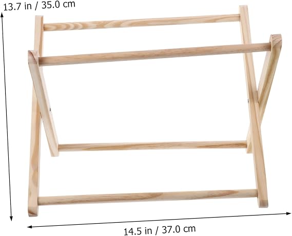 Holder Style Foldable Magazine Rack with Adjustable Table Wooden Space-saving Design , Simple and Modern Storage Organizer for Magazines and Idol Albums , for Indoor Use