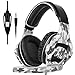 Produktbild PS4 Xbox EIN Gaming Kopfhörer, SADES SA810 Gaming Headset 3.5mm Jack PC Kopfhörers über dem Ohr Stereo Headsets mit Mikrofon