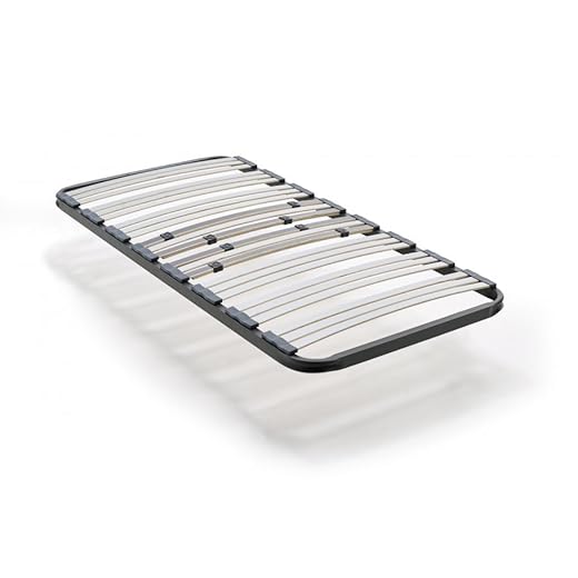 HOGAR24 ES | Somier Multiláminas | Láminas De Haya Antideslizantes | Regulación Lumbar | Patas No Incluidas | Medidas: 90x180 cm