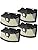 Aootek New Solar Motion Sensor Lights 120 LEDs with Lights Reflector,270° Wide Angle, IP65 Waterproof, Step Lights for Front Door, Yard, Garage, Deck (Black, Daylight White, 4-Pack)