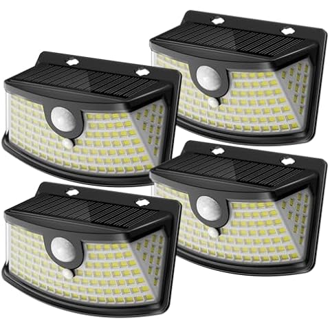 Aootek Solar Lights with Lights Reflector Cover