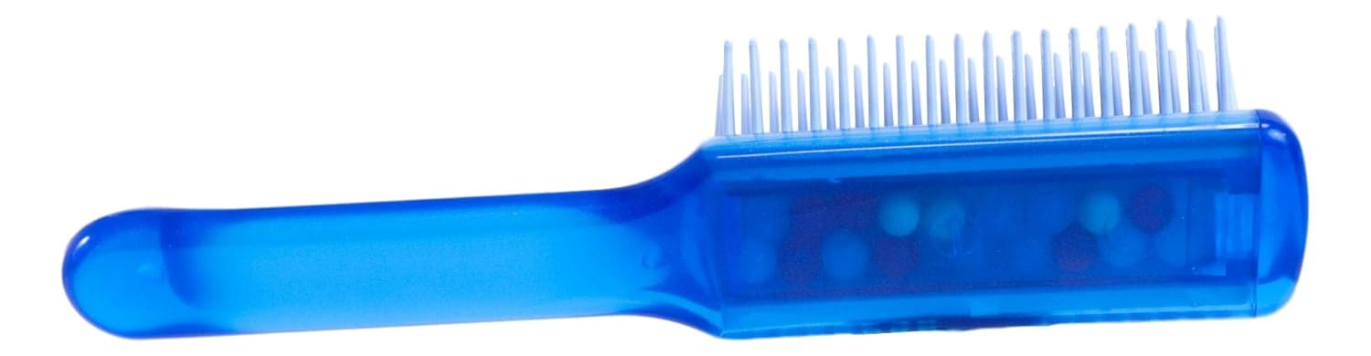 Ebros Kai Made in Japan Hair Styling Beauty Care Ionic Hair Brush Negative Ion Comb As Hair Care Styling Combs Seals Split Ends Eliminate Kinks Shiny Smooth Healthy Hair Strands Japanese Innovation