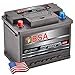 Produktbild US Autobatterie 62Ah 550A/EN USA Batterie Pluspol Links für US Fahrzeuge PKW KFZ