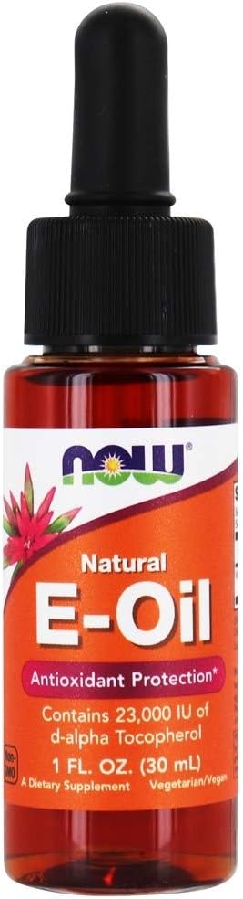 Vitamina E-Petróleo Vegetariano, 1 oz até agora Alimentos (Pacote de 6)