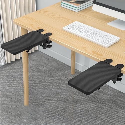 Support pour bras de bureau plateau raccordable pliant clavier ordinateur maison - 3