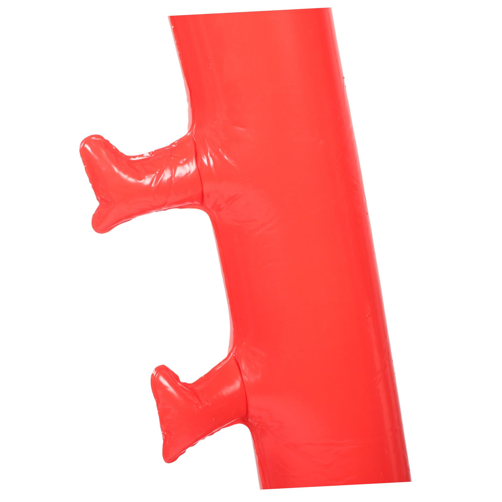 Poste de Salto Inflable Rojo de Plástico para Fiestas y Actividades