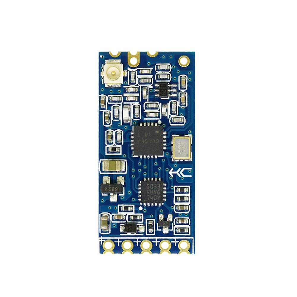 POOSR -12 433 MHz SI4463 Modulo per porta seriale wireless 1000M Sostituire Bluetooth HC12