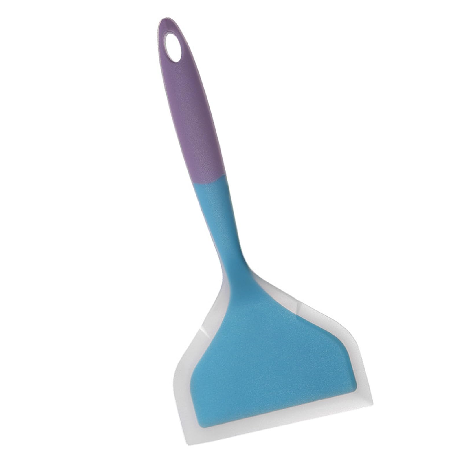 MICFENY Silicone Spatula Wide Mouth Nonstick Scraper Kitchen Cooking Utensils Spatula Wide Pizza Cooking Tool Easy to Clean