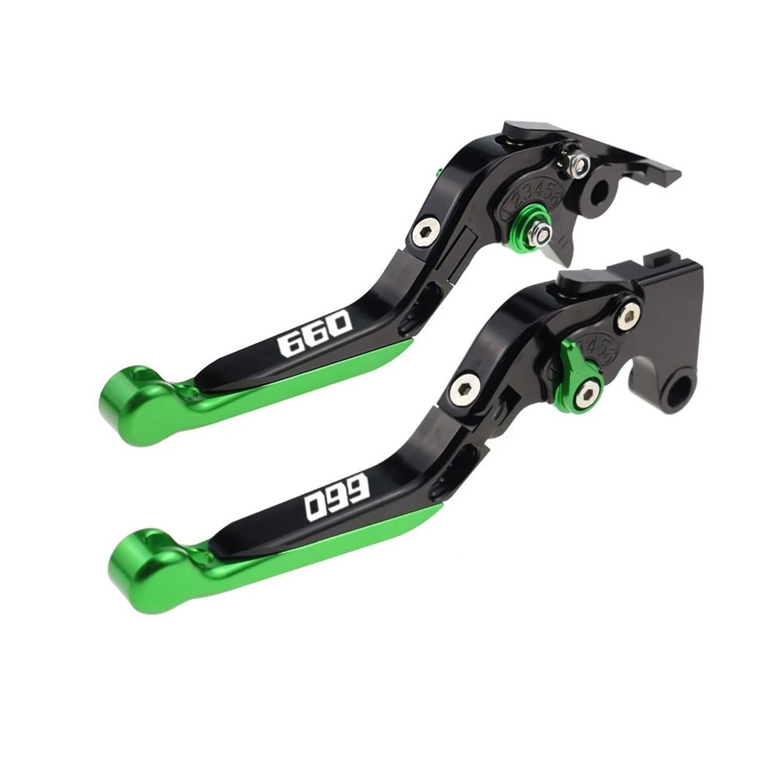 Jghfdws 11 Motorcycle Brake Clutch Lever Set For Tiger660 Motorcycle Folding Extendable Clutch Brake Levers Set(11)