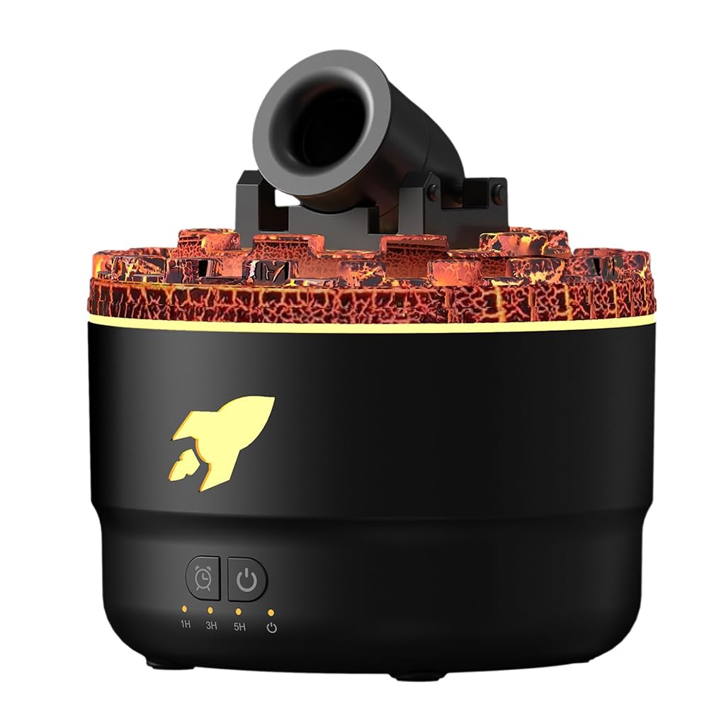 Humidificateur d'arômes brume ultrasonique et diffuseur huiles noires