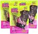 (3 Pack) Fido Belly Dog Bone, Digestion Aid w/ Prebiotic and Probiotic Enzymes, Large, 4 Treats each